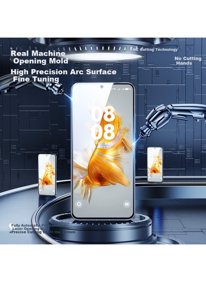 Smartdevil Tempered Glass Screen Protector For Huawei Mate50 And Mate50e, Universal Phone Film, Hd Full Glass, Easy Installation, Anti-fingerprint, Smooth Touch, Phone Protective Film - Image 2