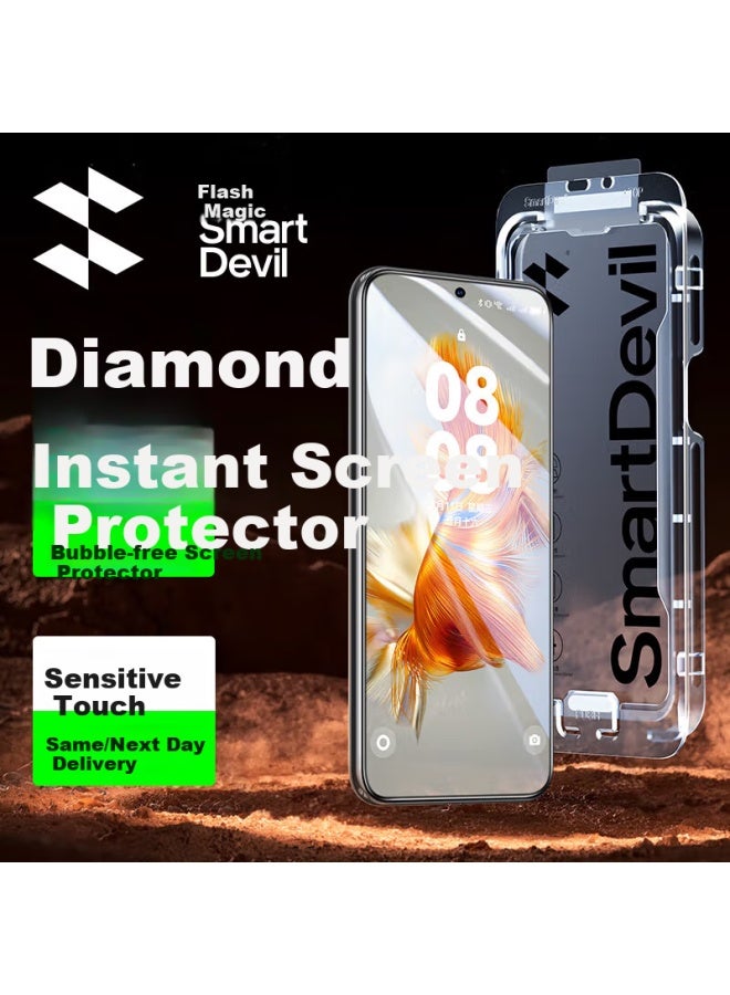 Smartdevil Tempered Glass Screen Protector For Huawei Mate50 And Mate50e, Universal Phone Film, Hd Full Glass, Easy Installation, Anti-fingerprint, Smooth Touch, Phone Protective Film - Image 1