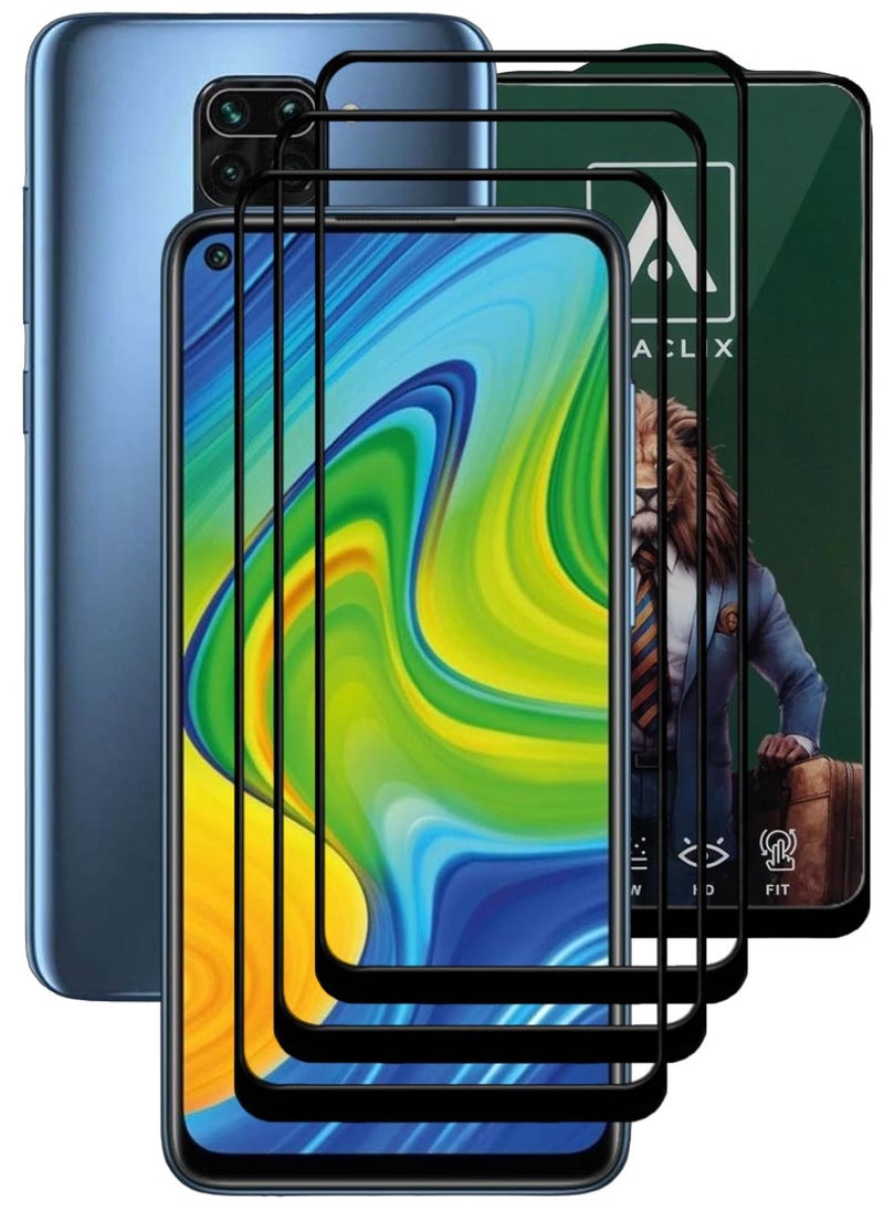 ACLIX 3 Pieces Antistatic ESD Dustproof Premium Quality High Definition Tempered Glass Screen Protector Designed For Xiaomi Redmi Note 9 - Image 1
