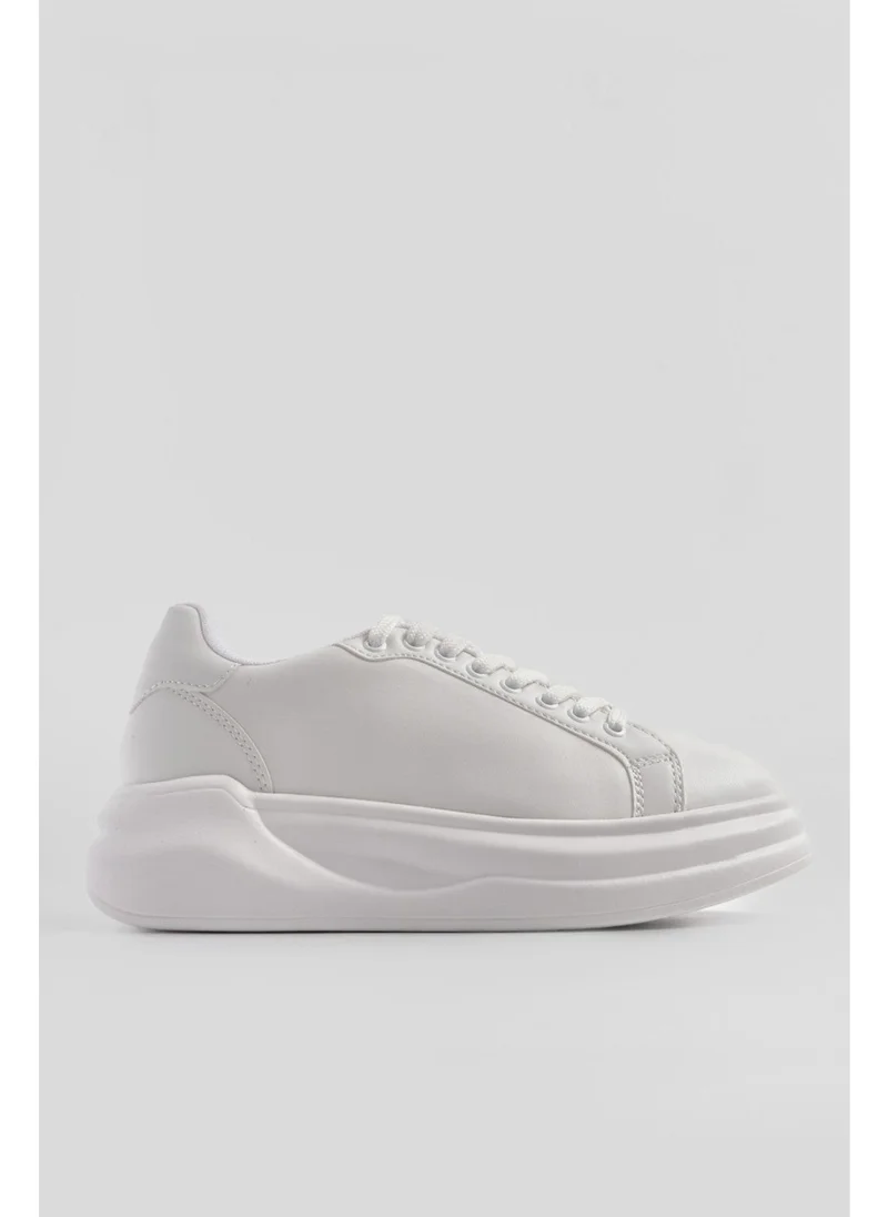 مارجين Margin Women's Sneaker Thick Sole Lace-Up Sports Shoes Bekor