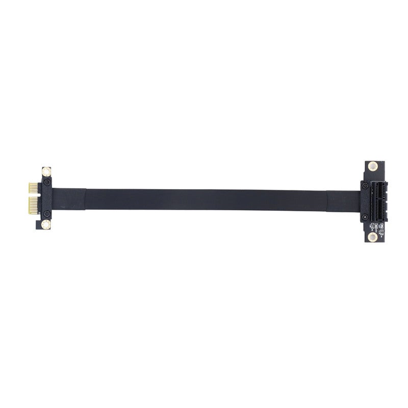 PCIE 3.0 1X to 1X Extension Cable 3U Gold Plated Connectors Enig Process Enhanced Connection - Flexible Easy Install Graphics Card Extension for Desktop PC Internal Component Upgrade - Image 2