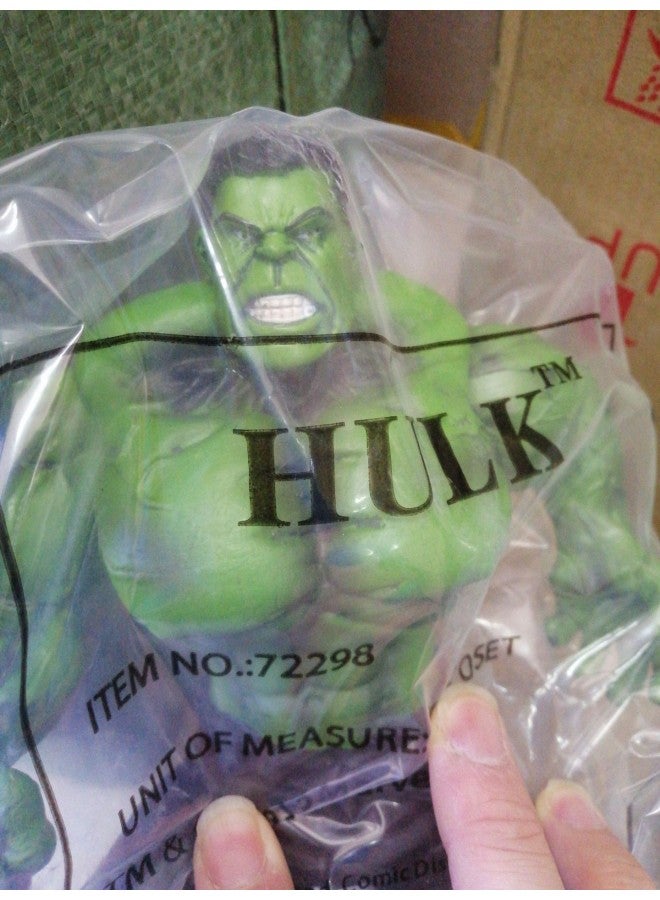 Hand-made American Hero Hand-made Alliance Model Office Decoration Toys-Color:Hulk - Image 1