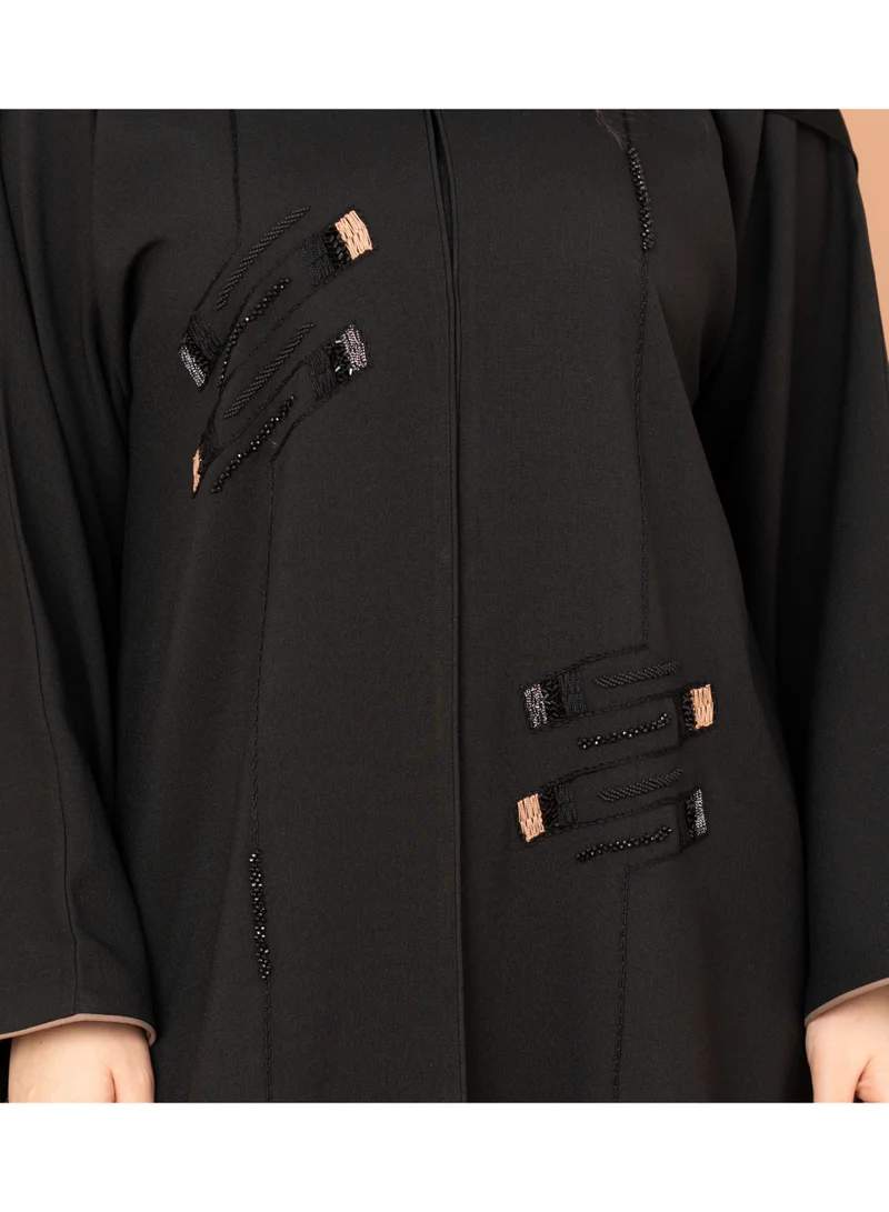 IKKXA Emirati Elegance Handcrafted Abaya