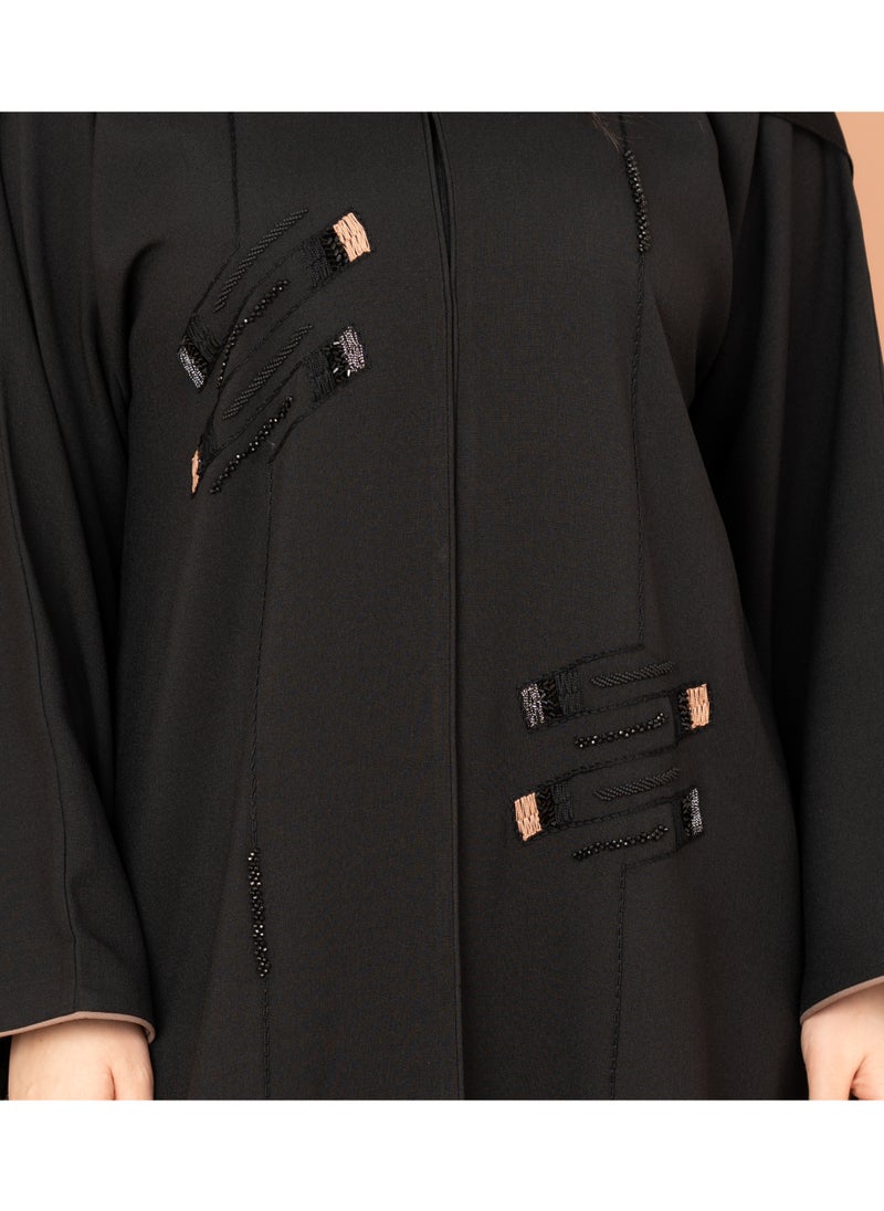 IKKXA Emirati Elegance Handcrafted Abaya  - Image 4