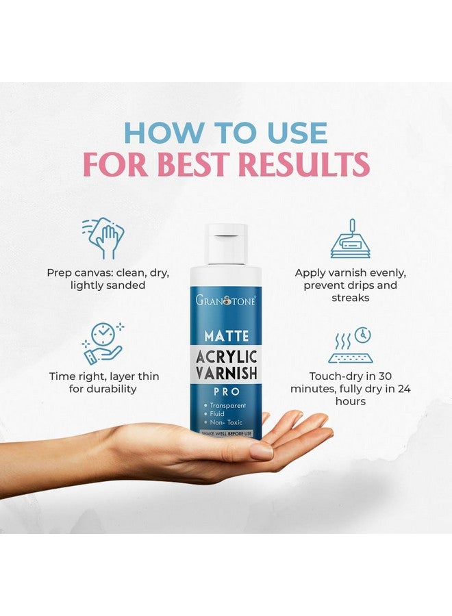 Granotone طلاء أكريليك GRANOTONE للفنانين غير قابل للاصفرار وغير سام (200 مل غير لامع) - Image 3