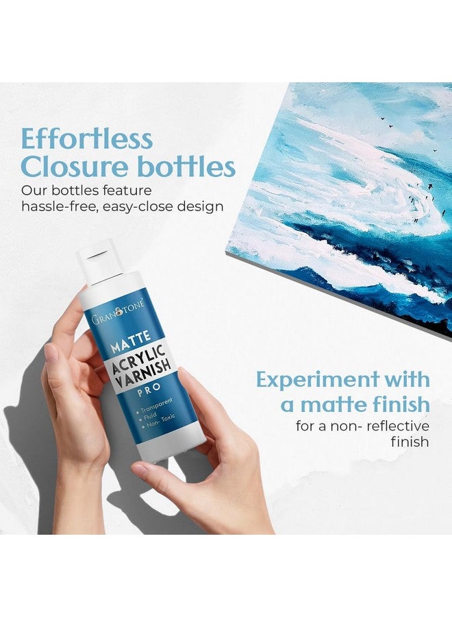 Granotone طلاء أكريليك GRANOTONE للفنانين غير قابل للاصفرار وغير سام (200 مل غير لامع) - Image 5