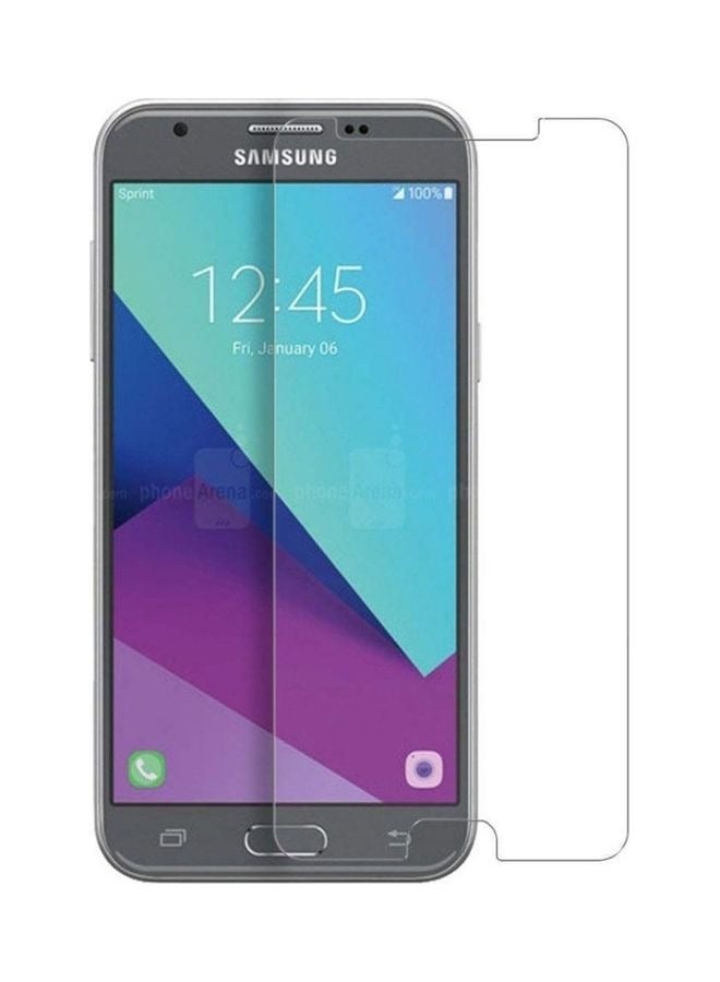 shAyzee Tempered Glass for Samsung Galaxy A8 2018 Screen Protector Clear HD Clarity Bubble Free - Image 1