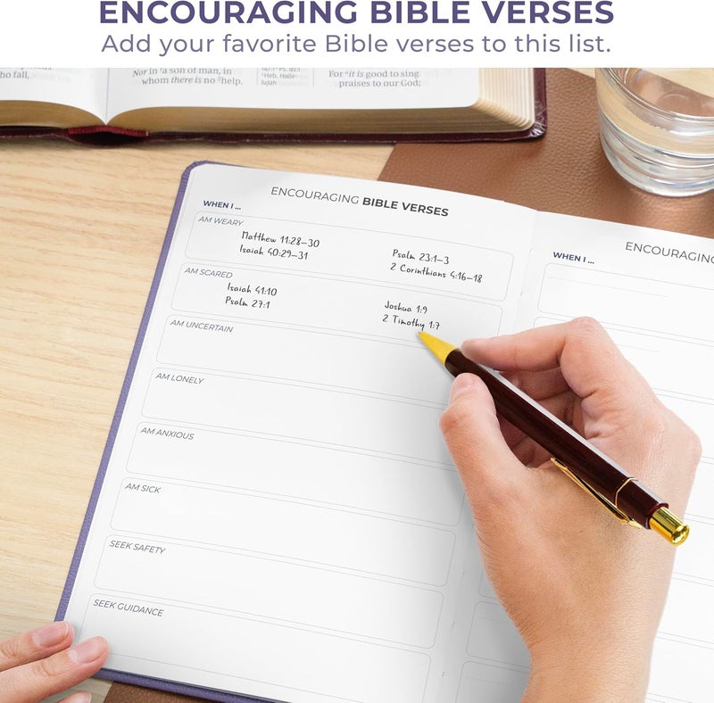 Clever Fox CF 5-Minute Daily Prayer Journal Lavender - Image 5