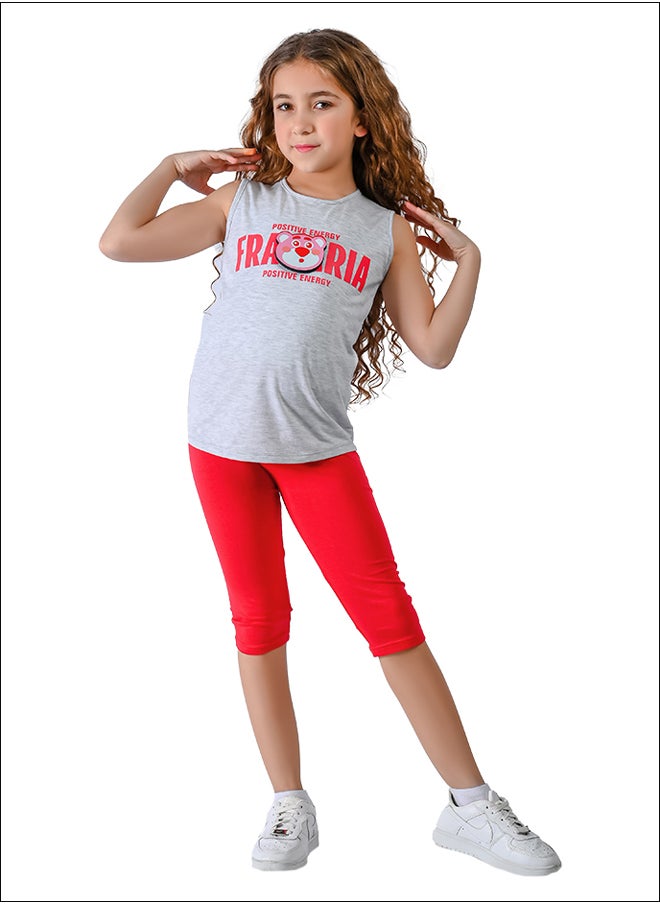 JOCKEY Kids Girls Set Two Pieces Top & leggings  - Image 3