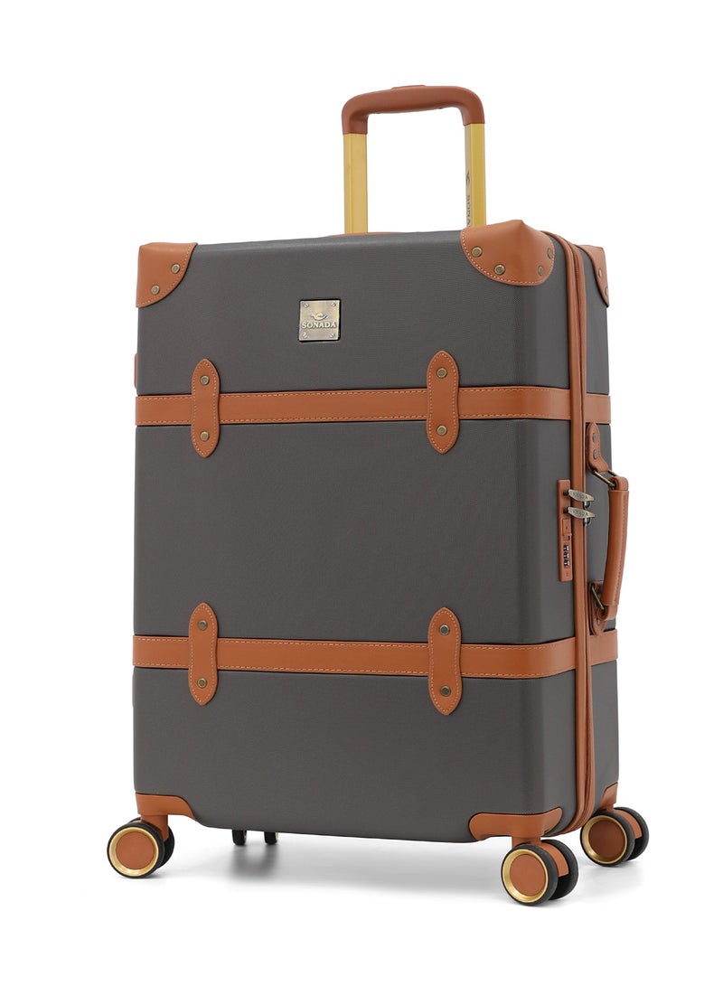 SONADA Premium Hardshell Luggage Set with Spinner Wheels | Durable Travel Suitcase with TSA Lock,Grey - Image 3