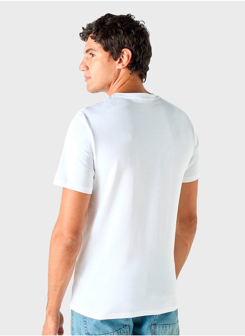 SP Characters - Printed Crew Neck T-Shirt - Image 1