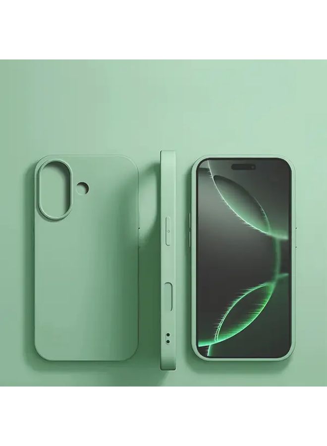 A Minimalist Solid Color Matte Frosted Shockproof Phone Case Ivory White Compatible With iPhone 15 Plus 16 Pro Max - Image 4