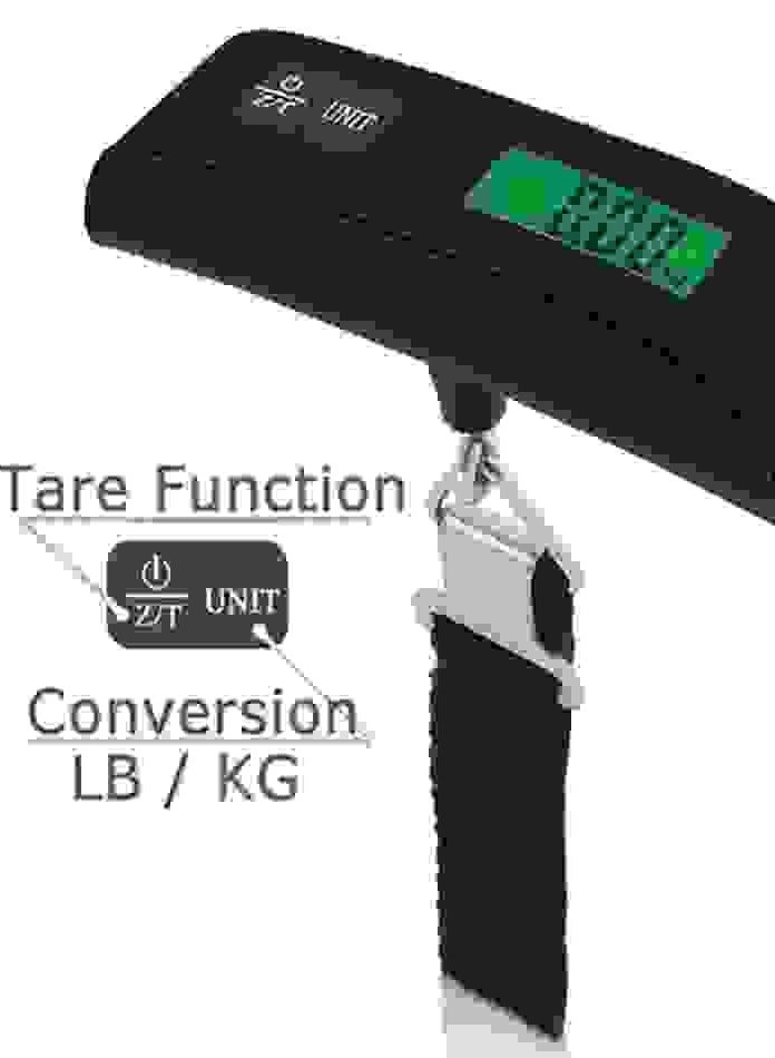 Healife Portable Luggage Scale with Digital Display – Travel Handheld Weight Scale - Image 1