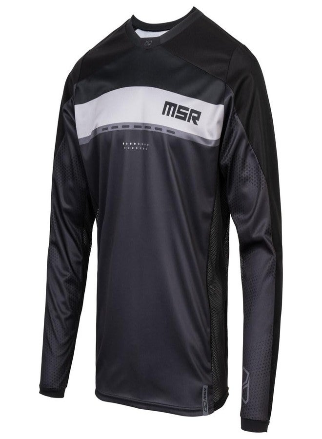 MSR Legend Dirt Bike Motocross MTB Offroad Jersey Small Black - Image 1