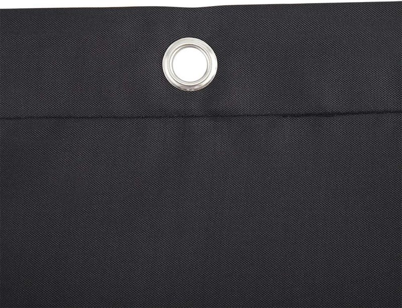 Black Wall Pattern Shower Bath Curtain, Bathroom Curtain with 12 Hanging Hooks, Stylish Polyester Fabric for Bathroom Privacy, Durable and Fade - Shower Curtai (180 * 180CM) - Image 3
