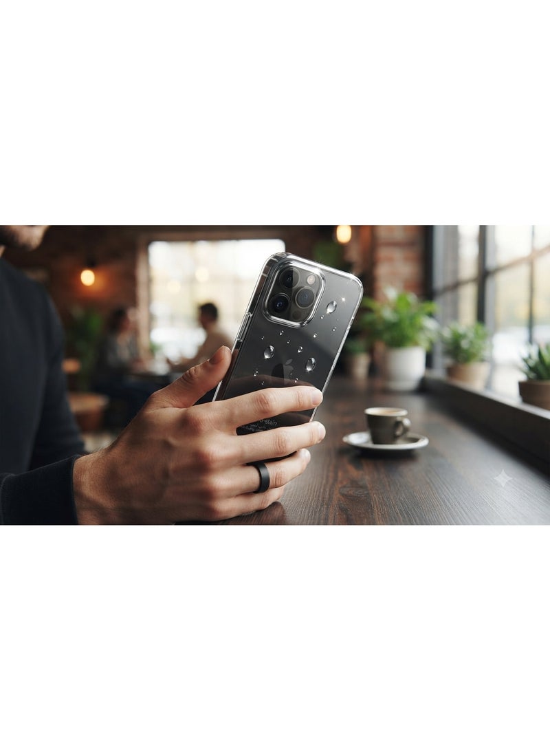 جراب ماج سيف لهاتف iPhone 16 Pro Max، مغناطيس قوي، شفاف مطور يمنع الاصفرار، جراب لهاتف iPhone 16 Pro Max، حماية من الدرجة العسكرية، مقاوم للخدش، جراب مغناطيسي لهاتف iPhone 16 Pro Max متوافق مع ماج سيف شفاف - Image 5