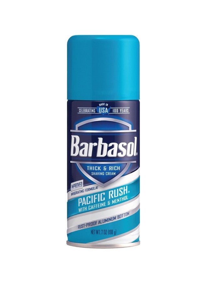Barbasol Shave Cream 7 Ounce (Pacific Rush, Pack Of 1)