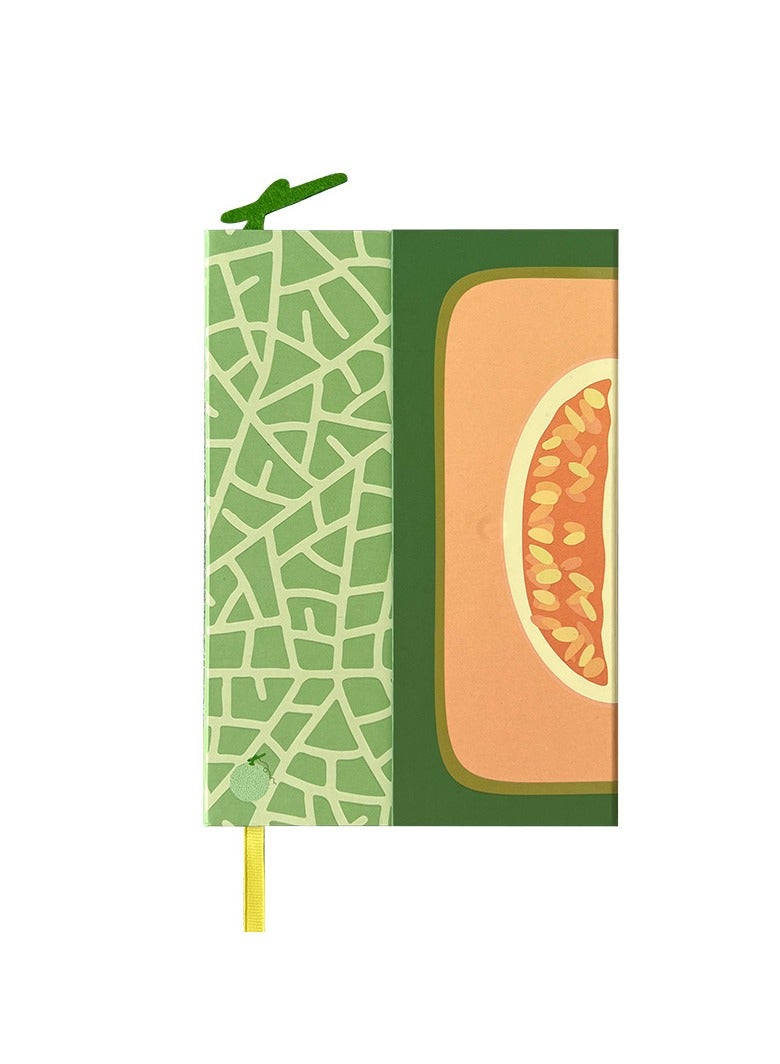 Notebook Journal Fruit with Magnetic Flap Closure, Classic Note book for Writing Sketching Cute Memo Diary Kids, Students, Teachers, 224 Pages, 5.3x7.6 inch - Image 1