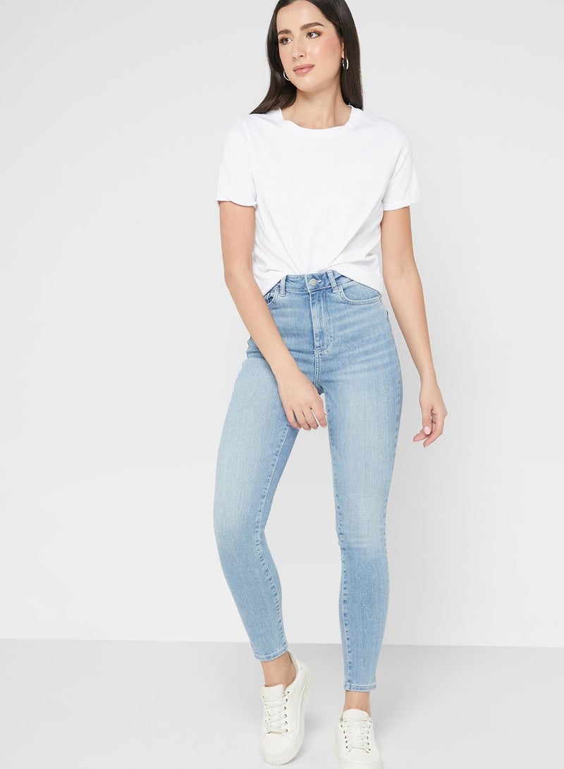 VERO MODA High Waist Skinny Jeans  - Image 1