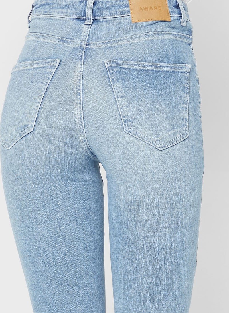 VERO MODA High Waist Skinny Jeans  - Image 4