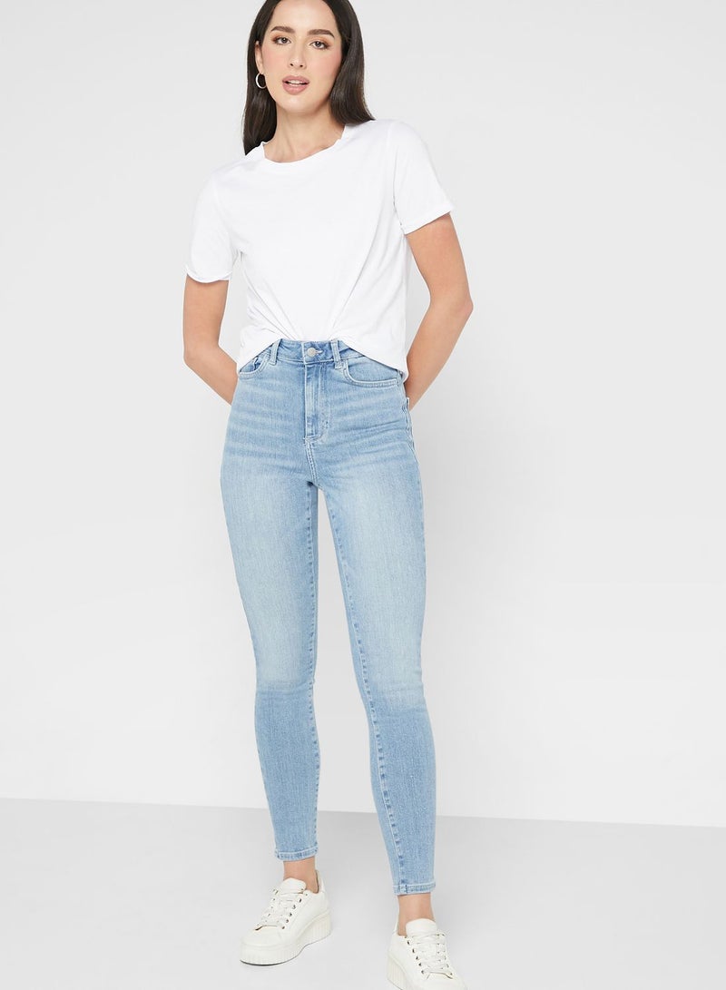 VERO MODA High Waist Skinny Jeans  - Image 5