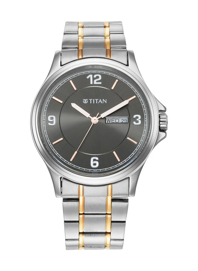 تيتان Stainless Steel Analog Wrist Watch 1870KM02