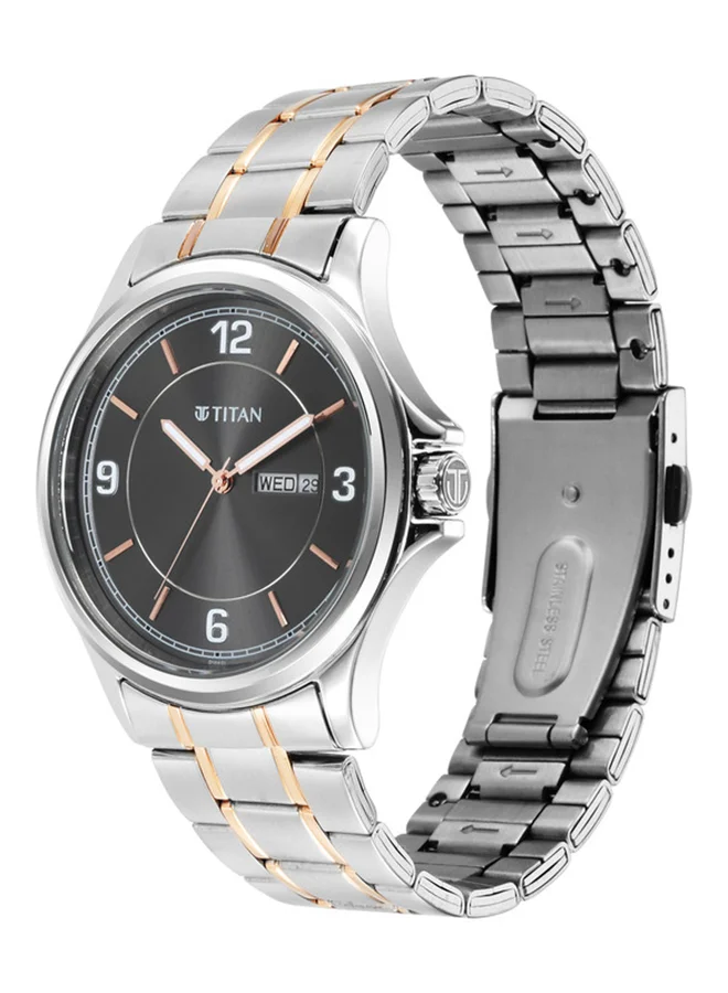 TITAN Stainless Steel Analog Wrist Watch 1870KM02