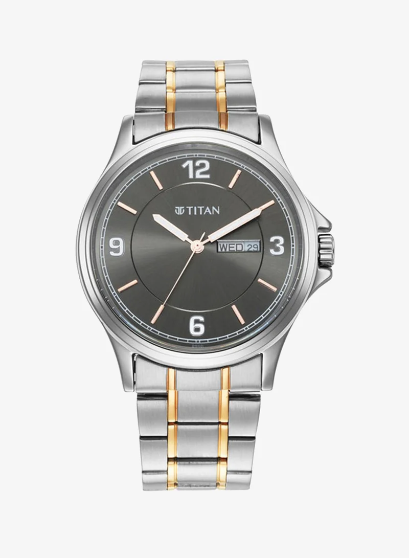 TITAN Stainless Steel Analog Wrist Watch 1870KM02