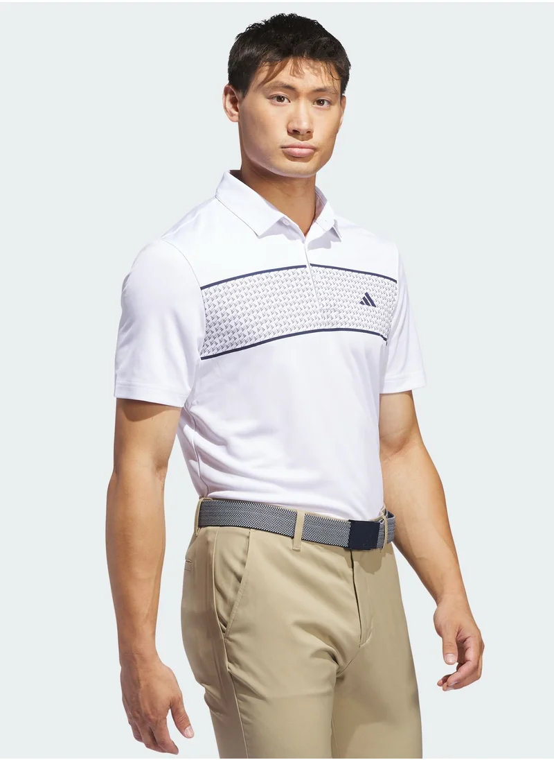 Adidas Core Chest Stripes Polo