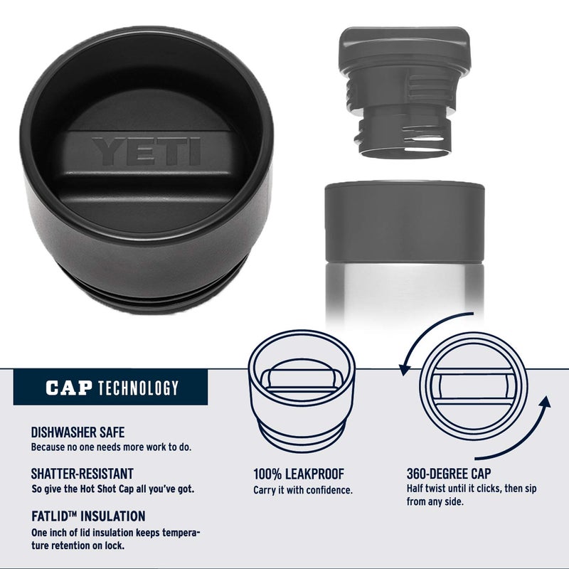 YETI غطاء هوت شوت لزجاجة ييتي رامبلر - Image 2