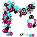 Haptda Music Notes Party Decorations Karaoke Balloon Garland Arch Kit White Rose Red Seafoam Blue Black Latex Balloons Confetti Balloon Musical Note Foil Balloon Strip Set for Birthday Party Supplies - Image 4