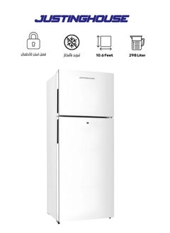 Double Door Refrigerator, 298 Liters, 10.5 Feet, White, Model JSRF-3319 - pzsku/Z305AEA03078ABF89C388Z/45/_/1740579623/954ae9a2-049b-42fd-b3e0-12d6ab28f293