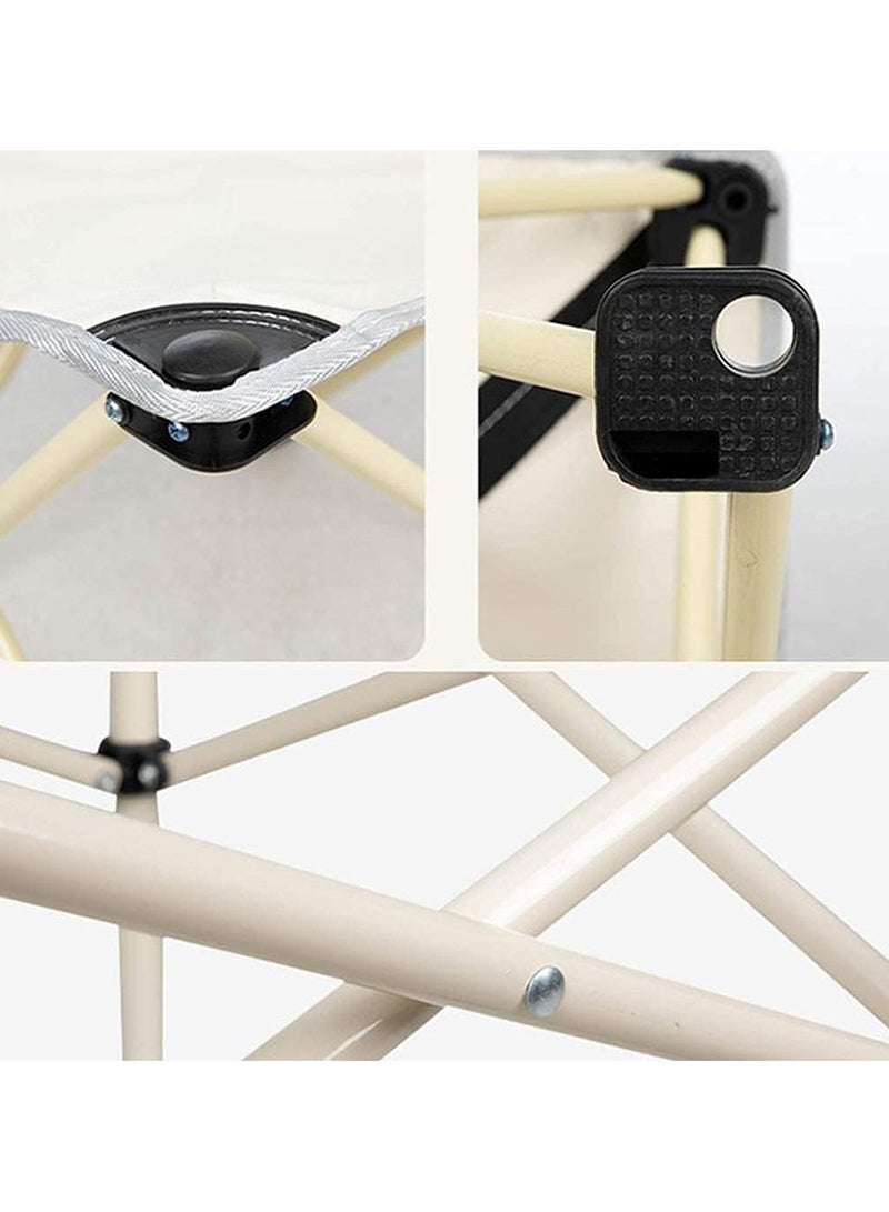 Toby's Tobys Camping Chair-10 Ultralight Portable Folding Light Aluminum Chair with Nylon Seat and Lightweight Carrying Bag for Outdoor Travel - Image 4