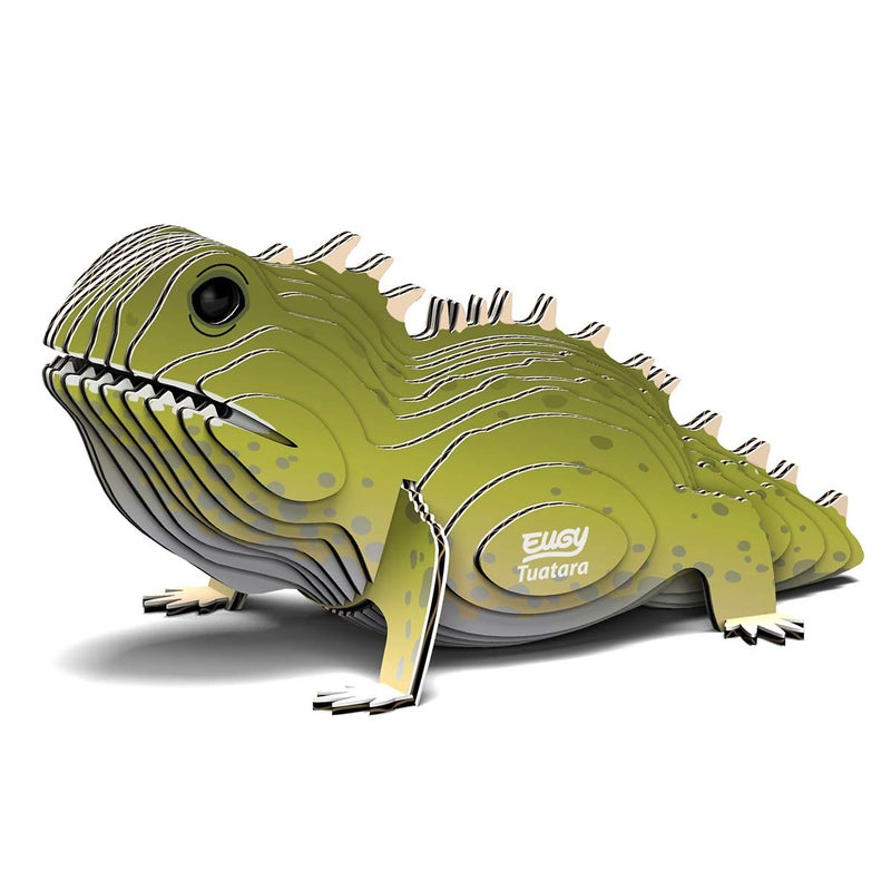 Eugy Tuatara 3D Puzzle  24 Piece Eco-Friendly Educational Toy Puzzles for Boys  Girls & Kids Ages 6+ - Image 1