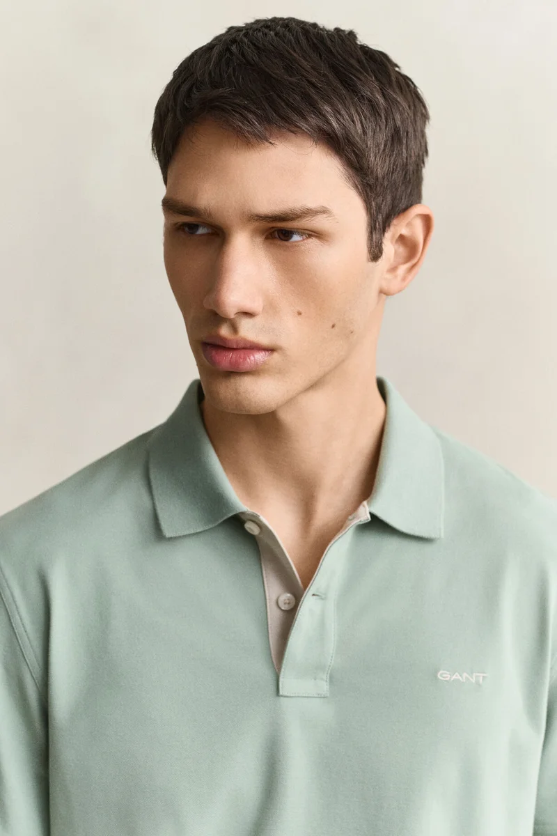 Gant  Reg Contrast Pique Ss Polo for Men | Best Price UAE
