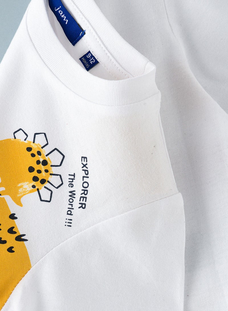 JAM Round neck s/slv knit t-shirt - Image 4