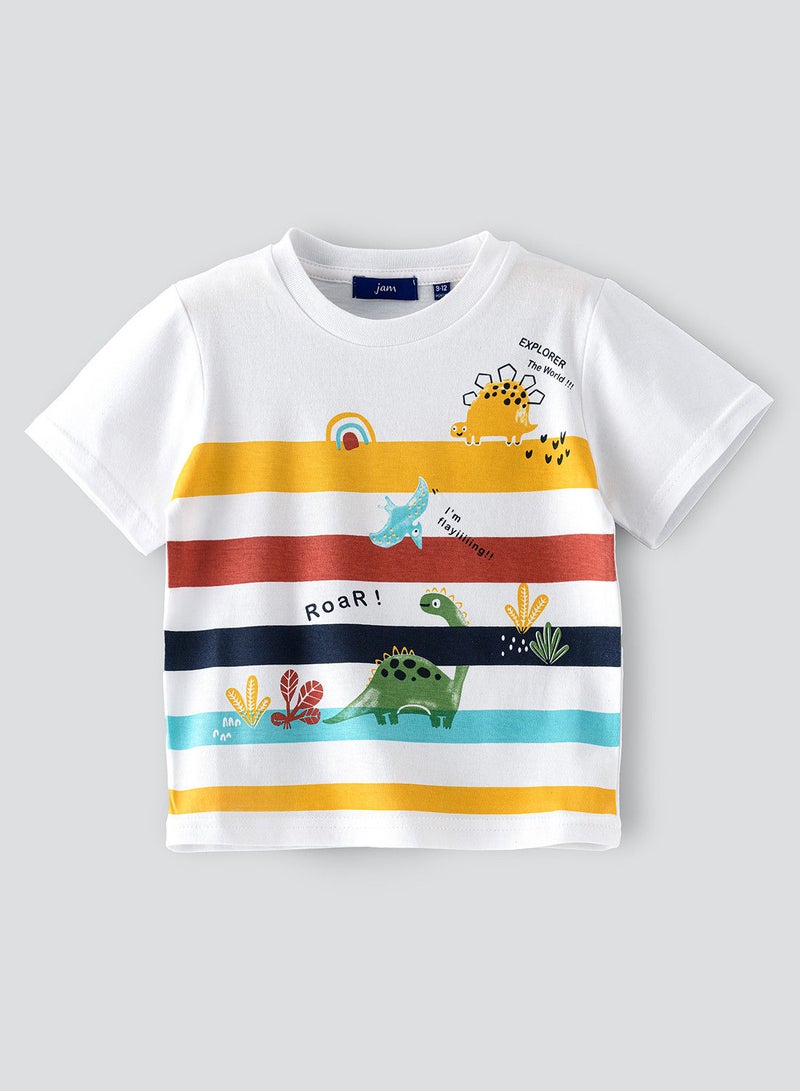 JAM Round neck s/slv knit t-shirt - Image 1