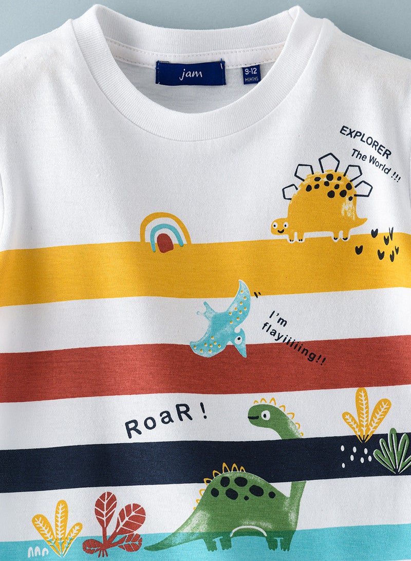 JAM Round neck s/slv knit t-shirt - Image 3