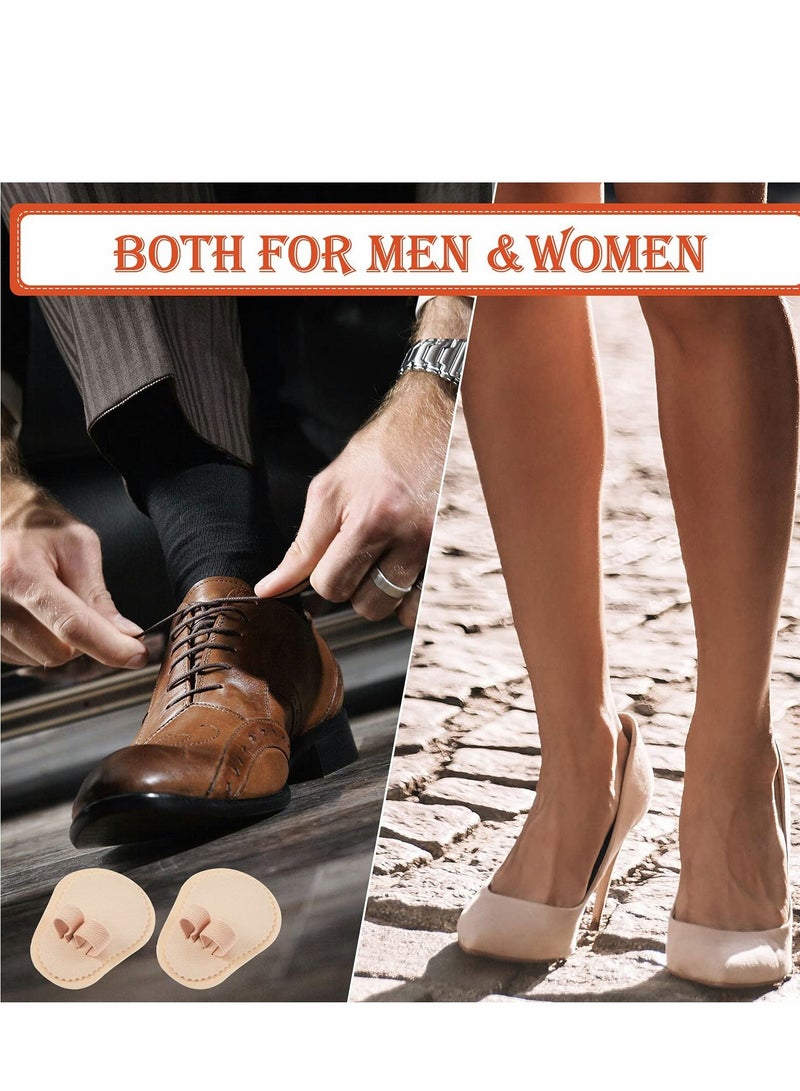 SYOSI Toe Straightener, 6 Pieces Double, Hammer Splint Corrector Separators for Crooked Relieving Foot Pain, Claw and Overlapping Toes, Pressure, Discomfort (Beige) - Image 5