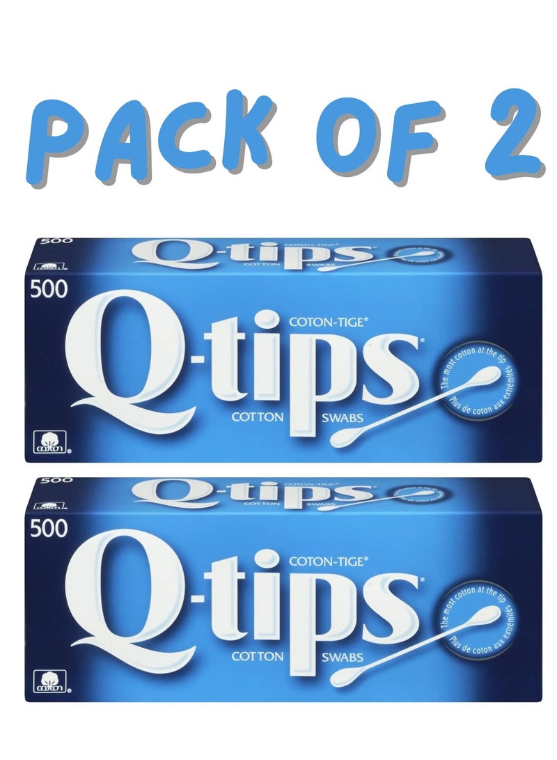 Q-tips Cotton Swabs for variety of usage ultimate home and beauty tool 1000 pcs - Image 1