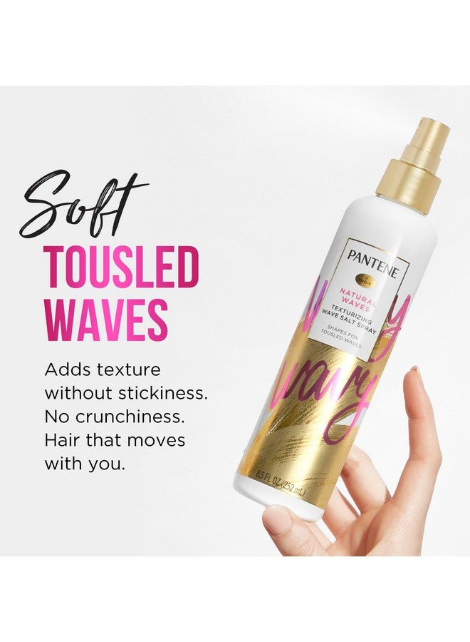 Pantene Pantene Pro-V Salt Texturizing Hairspray, No Sea Needed, Natural Waves, Pack of 3, 25.5 oz Total  - Image 2
