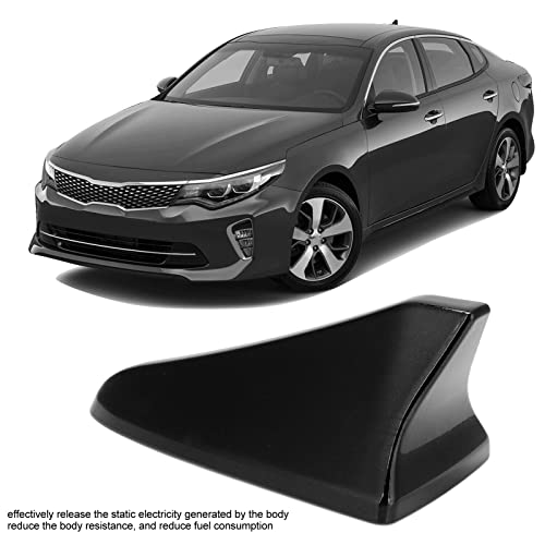 EVGATSAUTO Car Shark Fin Antenna Cover, Shark Fin Roof Antenna Cover 96219 D5000EBQK Roof Antenna Aerial Shell Replacement for Sedan(Black) - Image 4