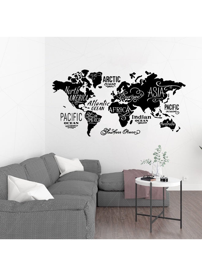 MAXPIX LLC MAXPIX- World Map Wall Vinyl Decal Sticker for Living Room, Bedroom, Nursery, Office - Image 3