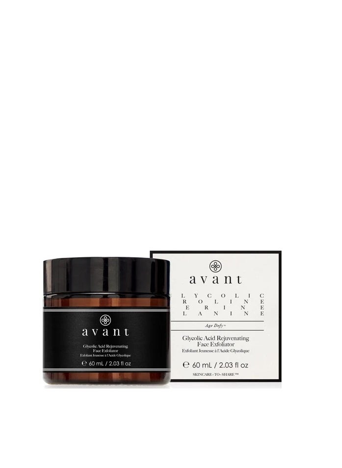 Avant Skincare - AVANT SKINCARE GLYCOLIC ACID REJUVENATING FACE EXFOLIATOR 60ML - Image 1
