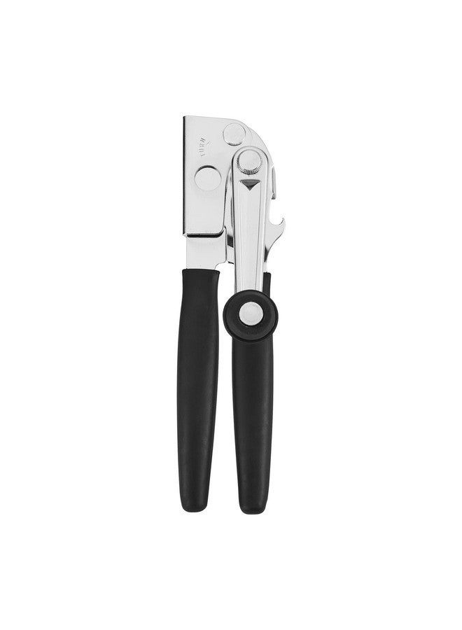 Swing-A-Way Swing-A-Way Easy-Crank Can Opener with Folding Crank Handle, Manual Hand Held and Sharp Blade, Stainless Steel, Easy Turn Knob, Basic Kitchen Essentials, For all Can Sizes (Black)  - Image 1