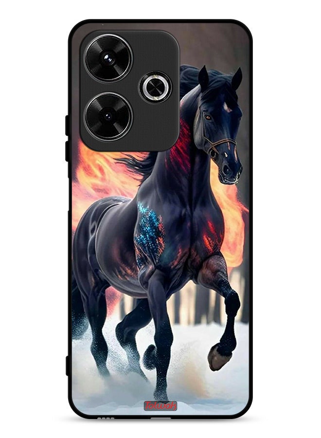 Tolwak Xiaomi Redmi 13 4G Protective Case Cover Horse Hd - Image 1