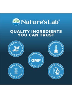 Nature's Lab Turmeric Extract with Curcumin C3 & BioPerine 1000mg - Promotes Cardiovascular, Digestion and Immune Health - 60 Capsules (30 Day Supply)  - Image 4