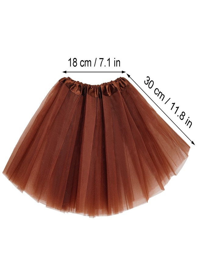 Marrywindix Brown Leopard Costume Tutu Set Animal Fancy Dress Costume Kit Halloween Party Dress Up Accessories - Image 3