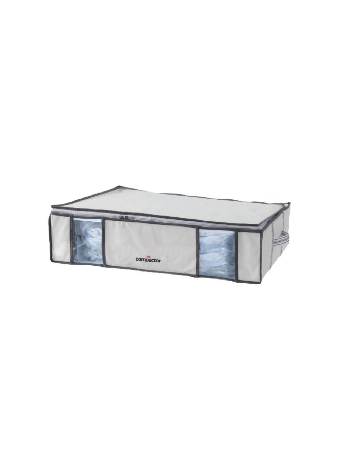 COMPACTOR Zipper Closure Space-Saving Vacuum Storage Bag White and Grey 145 L RAN3592  - Image 1