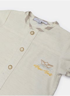 Babydola Baby Boys Occasion Shirt & Short Set  - Image 3